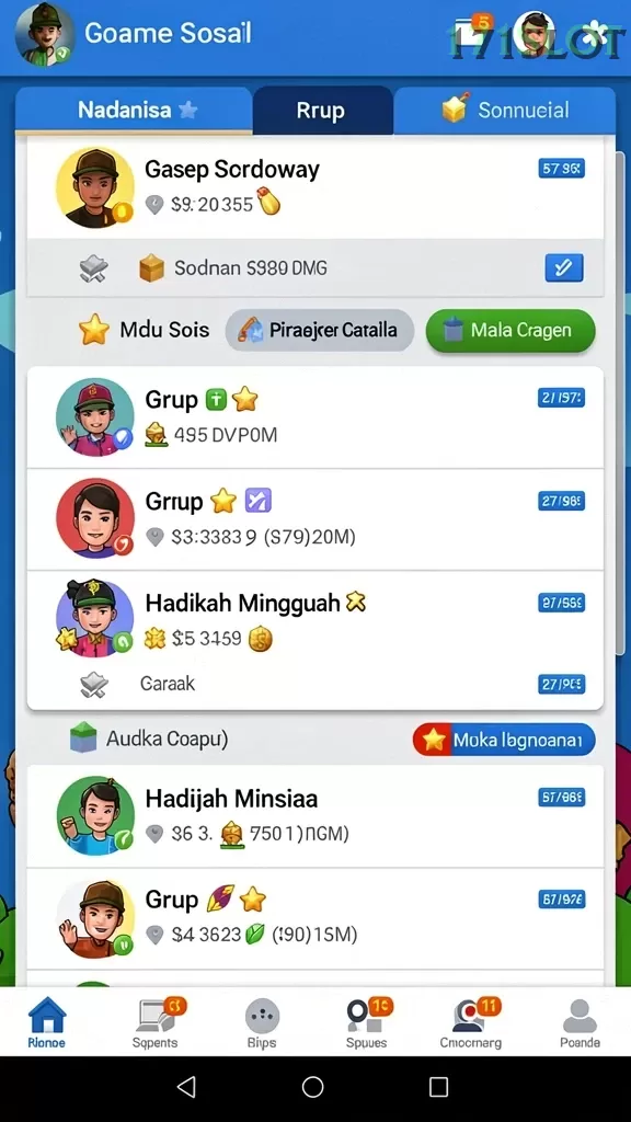 Cuplikan layar ME355 — pengaturan akun