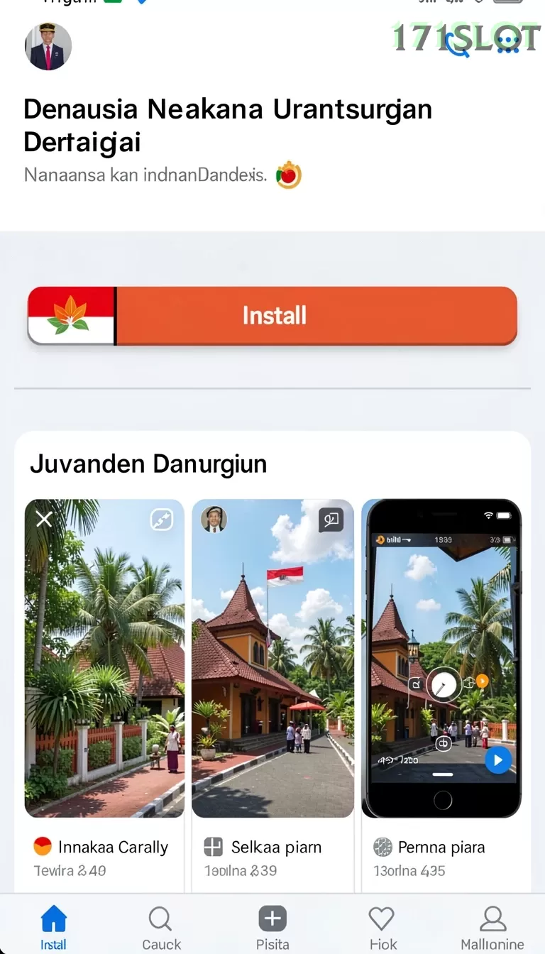 Cuplikan layar KKMEGA777 — aktivitas